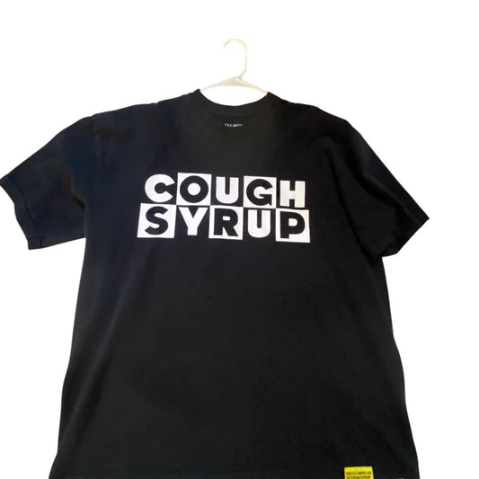 Black Cartoon Network Awful Lot Of Cough Syrup t-shirt